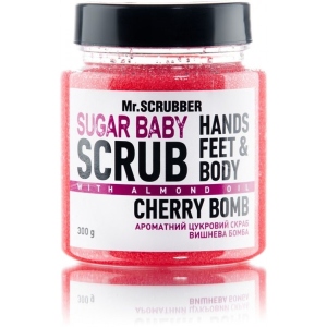 Скраб для тіла Mr.Scrubber Цукровий Sugar Baby Cherry Bomb 300гр
