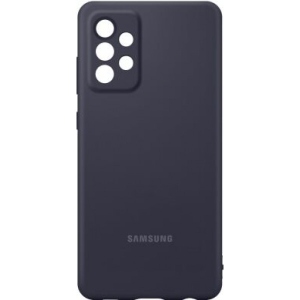 Чехол для смартфона Samsung Silicone Cover Samsung Galaxy A52 Black (EF-PA525TBEGRU)