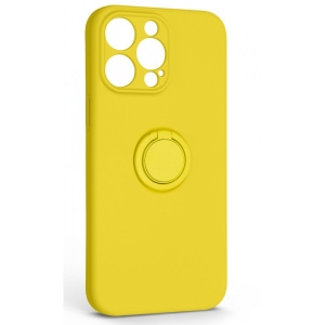 Чохол для смартфону Armorstandart Icon Ring for Apple iPhone 14 Pro Max Yellow (ARM68722)