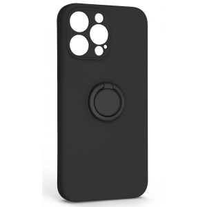 Чохол для смартфону Armorstandart Icon Ring for Apple iPhone 14 Pro Max Black (ARM68718)