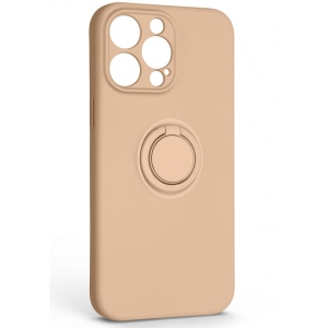 Чохол для смартфону Armorstandart Icon Ring for Apple iPhone 14 Pro Max Pink Sand (ARM68721)