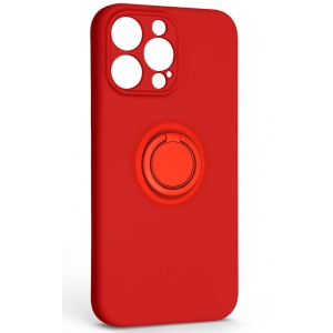Чохол для смартфону Armorstandart Icon Ring for Apple iPhone 14 Pro Max Red (ARM68719)