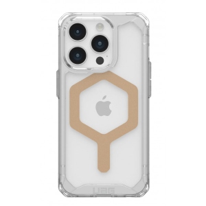 Чохол для смартфону UAG for Apple Iphone 15 Pro Plyo Magsafe Ice/Gold (114286114381)
