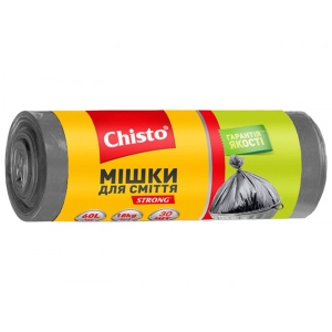 Пакет для сміття Chisto Strong 60лх30 шт. (4823098408000)
