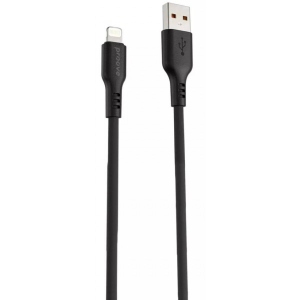 Кабель синхронізації даних Proove Rebirth Lightning 2.4A 1m Black (557670001)