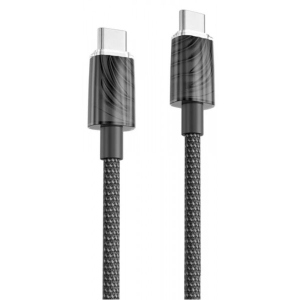 Кабель синхронізації даних Proove Spectral Type-C to Type-C 60W 1m Black (580870001)
