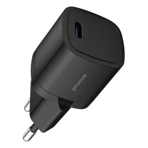 Мережевий зарядний пристрій Proove Silicone Power 20W (Type-C) Black