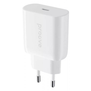 Мережевий зарядний пристрій Proove Rapid 20W Type-C White (546780003)