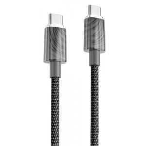 Кабель синхронізації даних Proove Spectral Type-C to Type-C 60W 1m Gray (580870010)