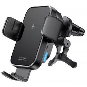 Тримач для мобільного пристрою Proove Triple Clamp15W Black (479210001)