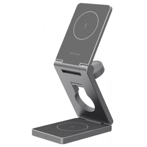 Бездротовий зарядний пристрій Proove Titan Volt 3 in 1 Gray (557720010)