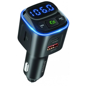 FM модулятор Proove FM Launcher Luxor 36W (PD+QC3.0) Type-C+USB