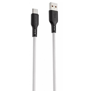 Кабель синхронізації даних Proove Rebirth Type-C 2.4A 1m White (557660003)