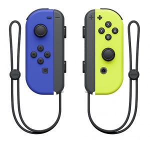 Уцінка - Геймпад Nintendo Switch Joy-Con (Blue/ Neon Yellow), пара дешево