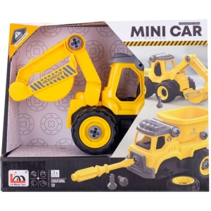 Пластиковий конструктор DIY Spatial Creativity Экскаватор LM9011 (CJ-1614166)