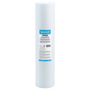 Картридж для фільтру проточного Ecosoft 4.5х20'' 20 мкм (CPV452020ECO)