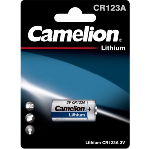Батарейка Camelion CR 123A Lithium 1 шт. (CR123A-BP1) купити