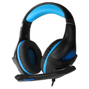 Гарнітура дротова ігрова Crown CMGH-2001 Blue