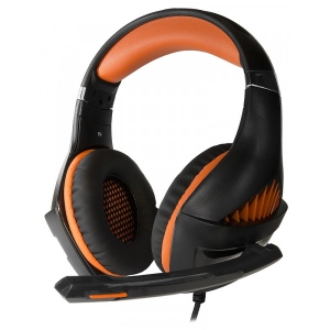 Гарнітура дротова ігрова Crown CMGH-2003 Orange