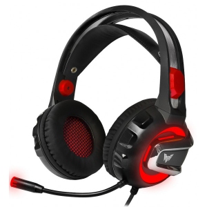 Гарнітура дротова ігрова Crown CMGH-3000 Red