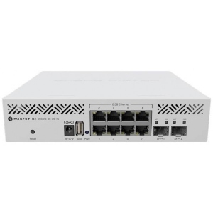 Коммутатор локальної мережі (Switch) MikroTik CRS310-8G+2S+IN