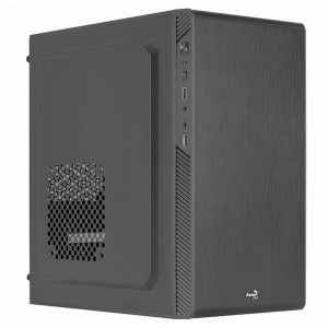 Корпус AEROCOOL CS-106-S-BK-v1 Black + БЖ VX Plus 450 450W (ACCX-PC13005.11)