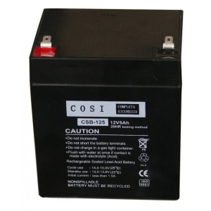 Акумулятор для ДБЖ COSI AGM 12V 5Ah Terminal T1 (CSB-125)