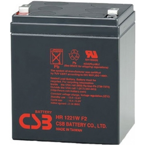 Акумулятор для ДБЖ CSB 12V 5AH (HR1221W) AGM F2