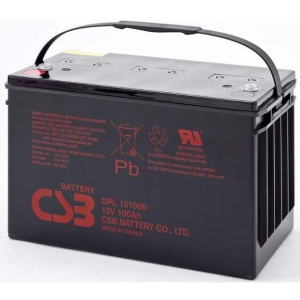 Акумулятор для ДБЖ CSB 12V 100AH (GPL121000) AGM