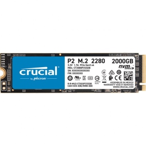 SSD-накопичувач внутрішній Crucial Micron P2 M.2 2280 2000GB 3D (CT2000P2SSD8)