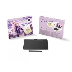 Графічний планшет Wacom Intuos S Bluetooth Black Manga (CTL-4100WLK-M)