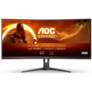 Монітор ігровий AOC CU34G2XE/BK