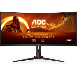 Монітор ігровий AOC CU34G2XP/BK