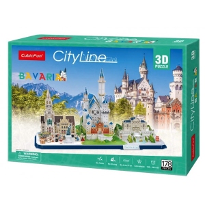 3D пазли Cubic Fun City Line "Баварія" (MC267h)
