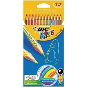 Набір олівців BIC Evolution Stripes 12 кольорів (3086123499102)