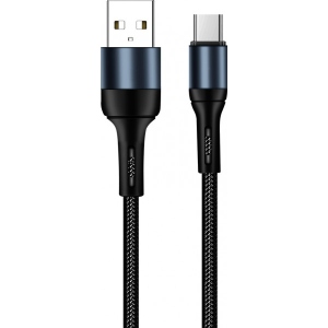 Кабель синхронізації даних Colorway USB - Type-C 2.4А 1 m (CW-CBUC045-BK)