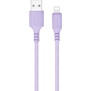 Кабель синхронізації даних Colorway USB - Apple Lightning 2.4А 1 m (CW-CBUL044-PU)