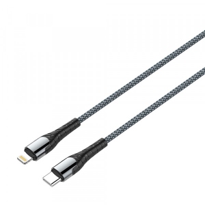 Кабель синхронізації даних Colorway USB Type-C to Lightning 1.0m (CW-CBPDCL033-GR)