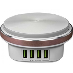 Світлодіодний світильник Colorway + USB зарядний пристрій 4 x USB (CW-CHL44A)