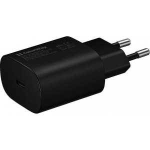 Мережевий зарядний пристрій Colorway Power Delivery Port PPS USB Type-C 25W Black (CW-CHS033PD-BK)