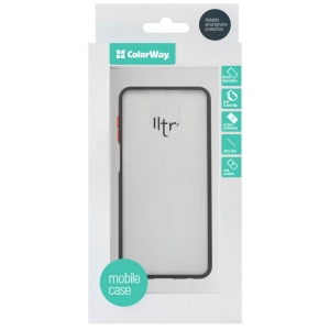 Чохол для смартфону Colorway Smart Matte для Xiaomi Smart Matte для Xiaomi Redmi Note 9 Pro, чорний (CW-CSMXRN9P-BK)