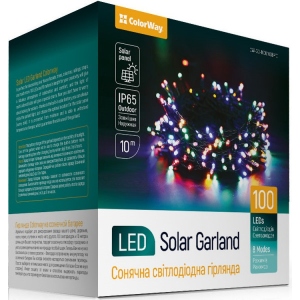 Гірлянда лінійна Colorway 10 м 100Led IP65 (CW-GO-100L10SBMC)
