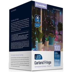 придбати Гірлянда лінійна Colorway 3мx0.6 м 100Led IP20 (CW-GF-100L36VMC)