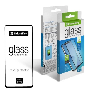 Захисне скло для смартфону Colorway 9H FC Glue for Honor X7b Black (CW-GSFGHX7B-BK)