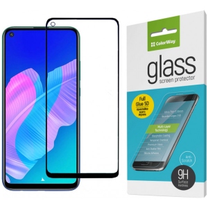 Захисне скло для смартфону Colorway 9H FC Glue ColorWay Huawei P40 Lite Black (CW-GSFGHP40L-BK)
