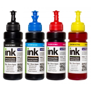Уцінка - Чорнило для заправки картриджа Colorway Epson L-100/200 series (4х100мл) BK/С/M/Y (CW-EW101SET01)