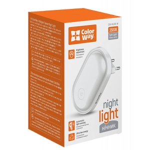 Світлодіодний світильник Colorway Nightlight (CW-NL08-W)