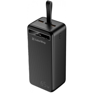 Батарея мобільна Colorway Power Bank 40000 mAh Powerful Black (CW-PB400LPA4BK-PDD)