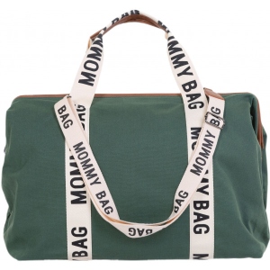 порівняти ціни на Сумка для батьків Childhome Mommy bag Signature - Canvas Green (CWMBBSCGR)