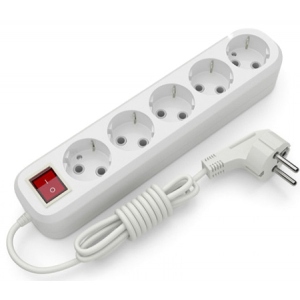 Подовжувач 220В Electrum 5 розеток 3 м C-ES-1814